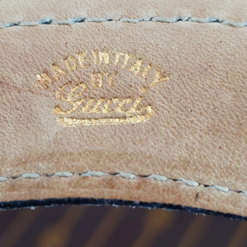 Vintage Gucci Shopper Tote Handbag - Picture 4 of 10